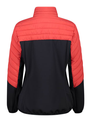 CMP Hybridjacke in Orange/ Schwarz