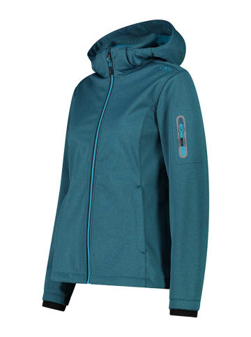 CMP Kurtka softshellowa w kolorze turkusowym