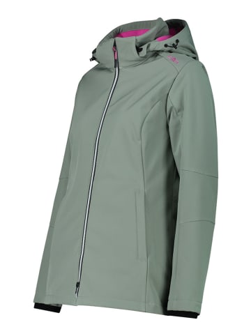 CMP Softshelljas saliegroen