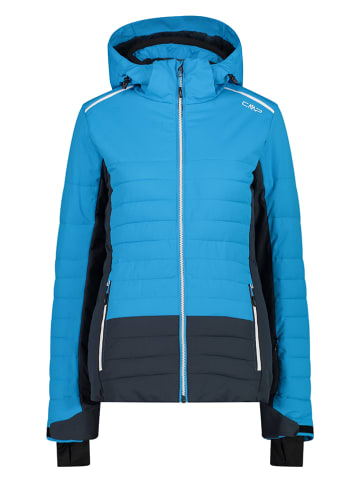 CMP Ski-/ Snowboardjacke in Hellblau/ Schwarz