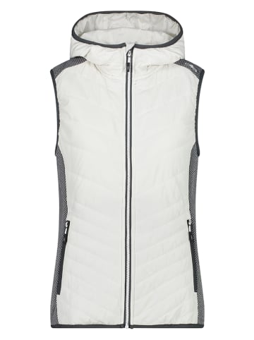 CMP Hybride bodywarmer wit/grijs
