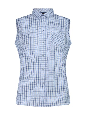 CMP Functionele blouse lichtblauw/wit