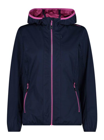CMP Softshelljas donkerblauw