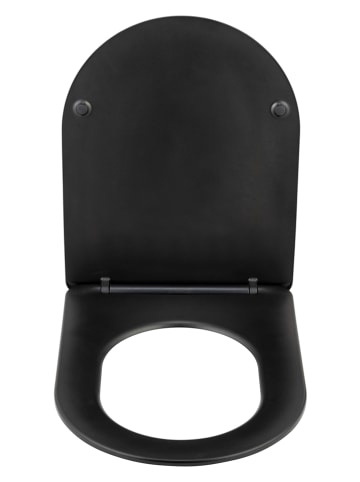 Wenko Automatyczna deska WC w kolorze czarnym