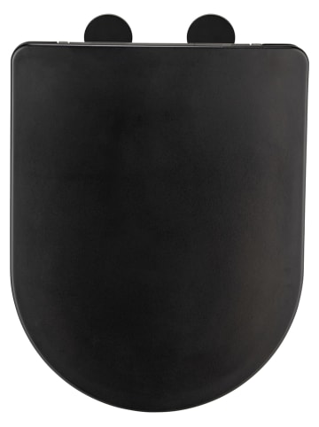 Wenko Easyclose-toiletbril zwart
