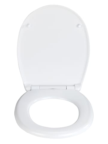 Wenko Easyclose-toiletbril "Vorno" wit