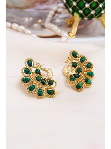 Pierres delicates Vergold. Ohrringe mit Edelsteinen