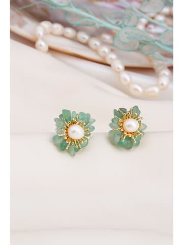 Pierres delicates Pareloorstekers wit met edelstenen