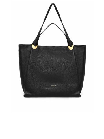 COCCINELLE Skórzana torebka w kolorze czarnym - 45 x 37 x 23 cm