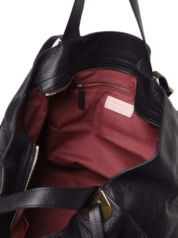 COCCINELLE Skórzana torebka w kolorze czarnym - 45 x 37 x 23 cm