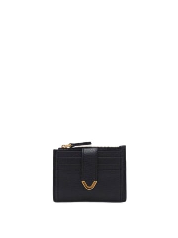 COCCINELLE Leren pasetui zwart - (B)11 x (H)8 cm