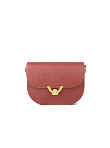 COCCINELLE Leder-Umhängetasche in Rot - (B)22 x (H)18 x (T)7 cm