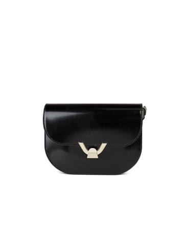 COCCINELLE Leren schoudertas zwart - (B)22 x (H)18 x (D)7 cm