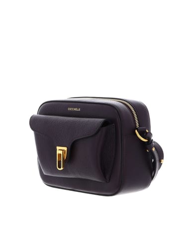 COCCINELLE Leder-Umhängetasche in Schwarz - (B)21 x (H)15 x (T)7 cm