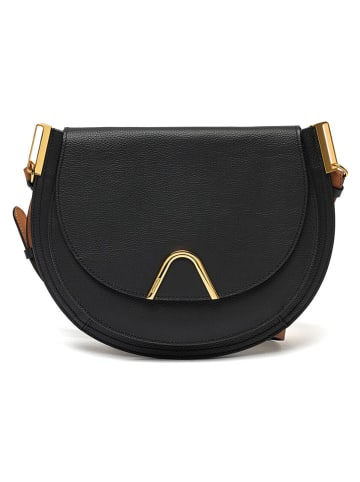 COCCINELLE Leder-Umhängetasche in Schwarz - (L)32 x (B)26 x (H)7 cm