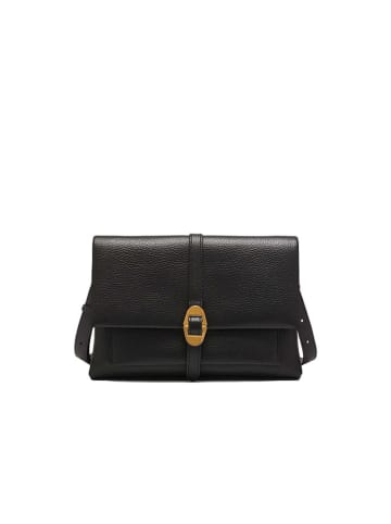 COCCINELLE Leder-Umhängetasche in Schwarz - (B)24 x (H)17 x (T)10 cm