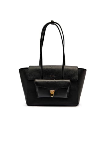 COCCINELLE 2-częściowy zestaw w kolorze czarnym - 33 x 23 x 17 cm