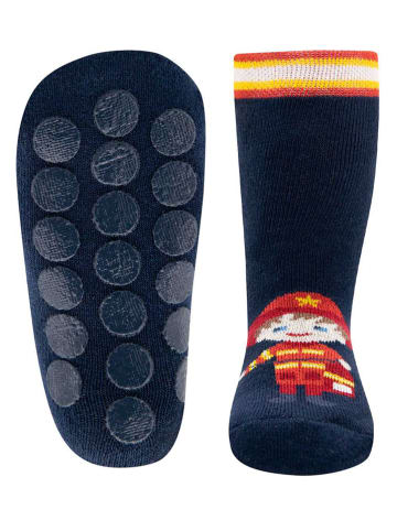 ewers 2-delige set: antislipsokken donkerblauw