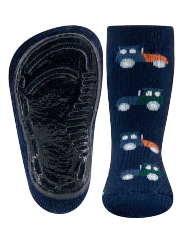 ewers 2-delige set: antislipsokken "SoftStep" donkerblauw