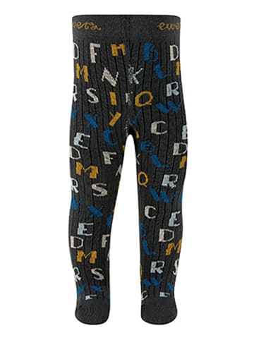 ewers Strumpfhose "Buchstaben" in Anthrazit