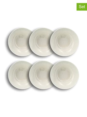 Ogo Living 6er-Set: Suppenteller "Urus" in Weiß - Ø 20 cm
