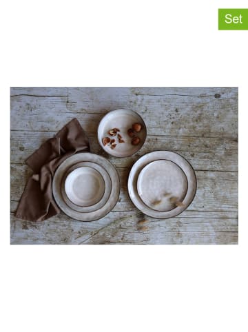 Ogo Living 6-delige set: kommen "Boral" crème - Ø 16 cm