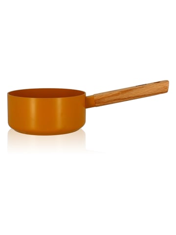 Ogo Living Kasserolle in Hellbraun/ Orange - Ø 16 cm