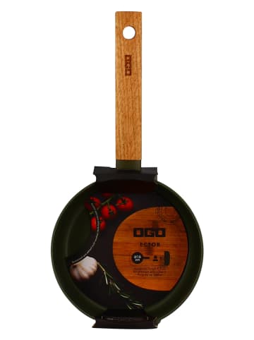 Ogo Living Patelnia "Ector" w kolorze khaki - Ø 16 cm