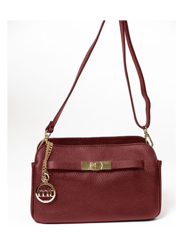 Mia Tomazzi Leder-Umhängetasche ''Bentivoglio'' - (B)24 x (H)16 x (T)9 cm