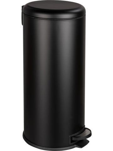 Wenko Treteimer "Leman" in Schwarz - 30 l
