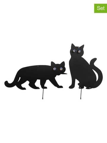 Wenko 2er-Set: Gartenstecker in Schwarz