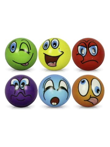 Maximex Piłki antystresowe ze wzorem - Ø 6 cm