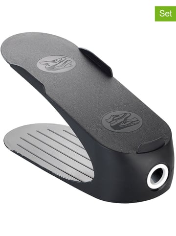 Wenko 4er-Set: Schuhhalter "Maximex" in Schwarz - (B)29 x (H)15 x (T)11,5 cm
