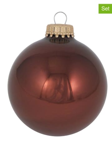 Krebs Glas Lauscha Bombki (8 szt.) w kolorze brązowym