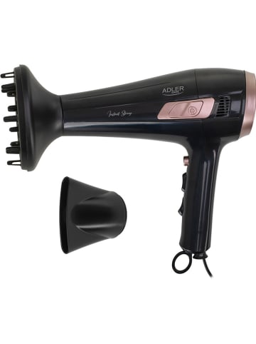 Adler Haartrockner "AD 2283" in Schwarz/ Rosa