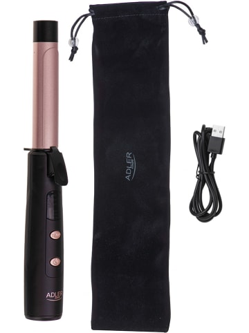 Adler Lockenstab "AD 2120" in Rosa/ Schwarz