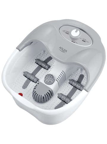 Adler Europe Fußmassagegerät "AD 2167" in Weiß/ Grau