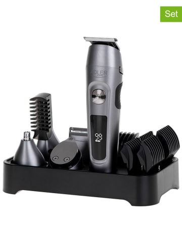 Adler Europe 14-częściowy zestaw "AD 2944 Grooming" w kolorze srebrnym do golenia
