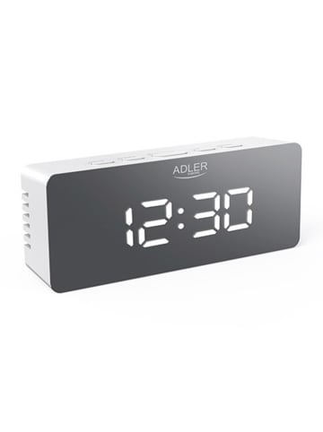 Adler Digitale wekker wit