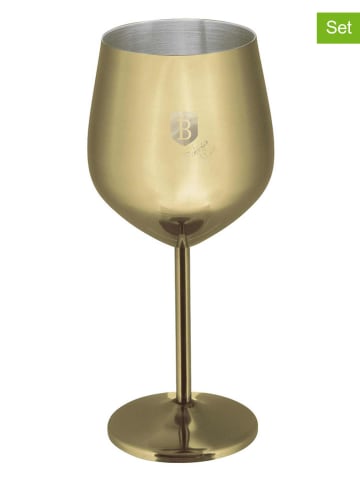 Berlinger Haus 2er-Set: Weingläser in Gold