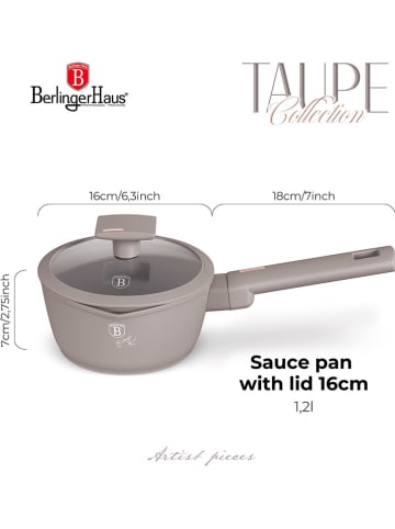 Berlinger Haus 2-częściowy zestaw "Taupe Collection" w kolorze jasnobrązowym