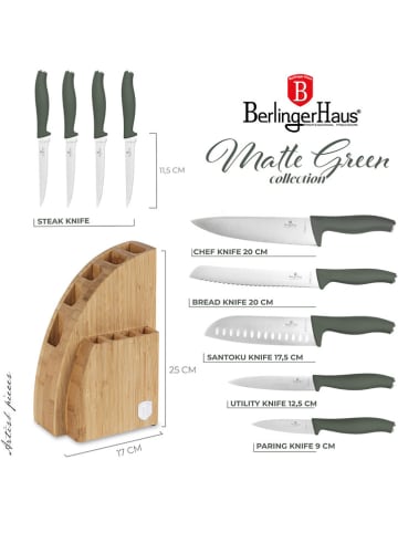 Berlinger Haus 10-częściowy zestaw w kolorze antracytowym