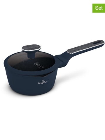 Berlinger Haus 2-delige set: sauspan met deksel "Deep Sea Collection" donkerblauw