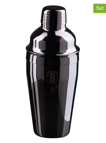 Berlinger Haus 6tlg. Bar-Set in Schwarz/ Roségold