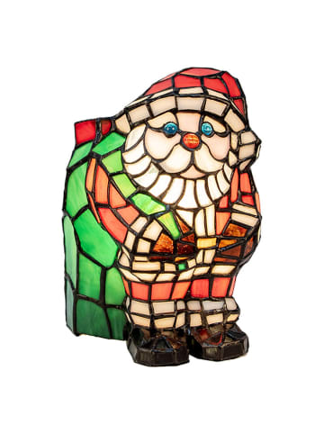 Clayre & Eef Tafellamp "Weihnachtsmann" meerkleurig - (B)17 x (H)22 x (D)12 cm