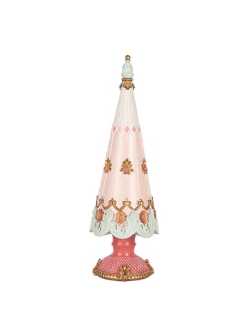 Clayre & Eef Dekofigur "Weihnachtsbaum" in Bunt - (H)30 x  Ø 10 cm