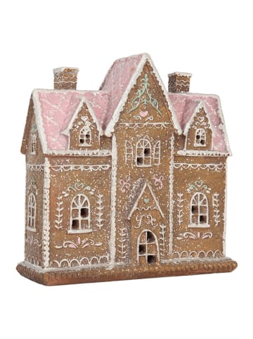 Clayre & Eef Decoledhuis lichtbruin - (B)21 x (H)20 x (D)8 cm