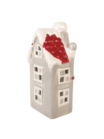 Clayre & Eef Decoledhuis grijs - (B)11 x (H)22 x (D)9 cm