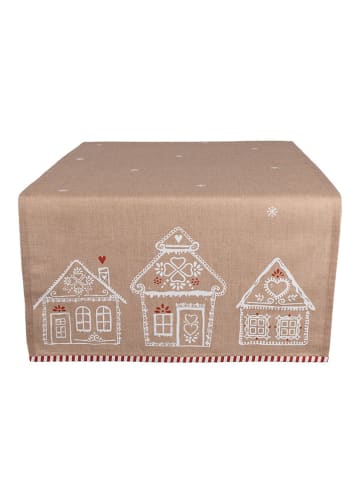 Clayre & Eef Tafelloper beige - (L)140 x (B)50 cm