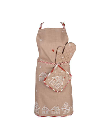 Clayre & Eef Ovenwant beige - (L)30 x (B)18 cm